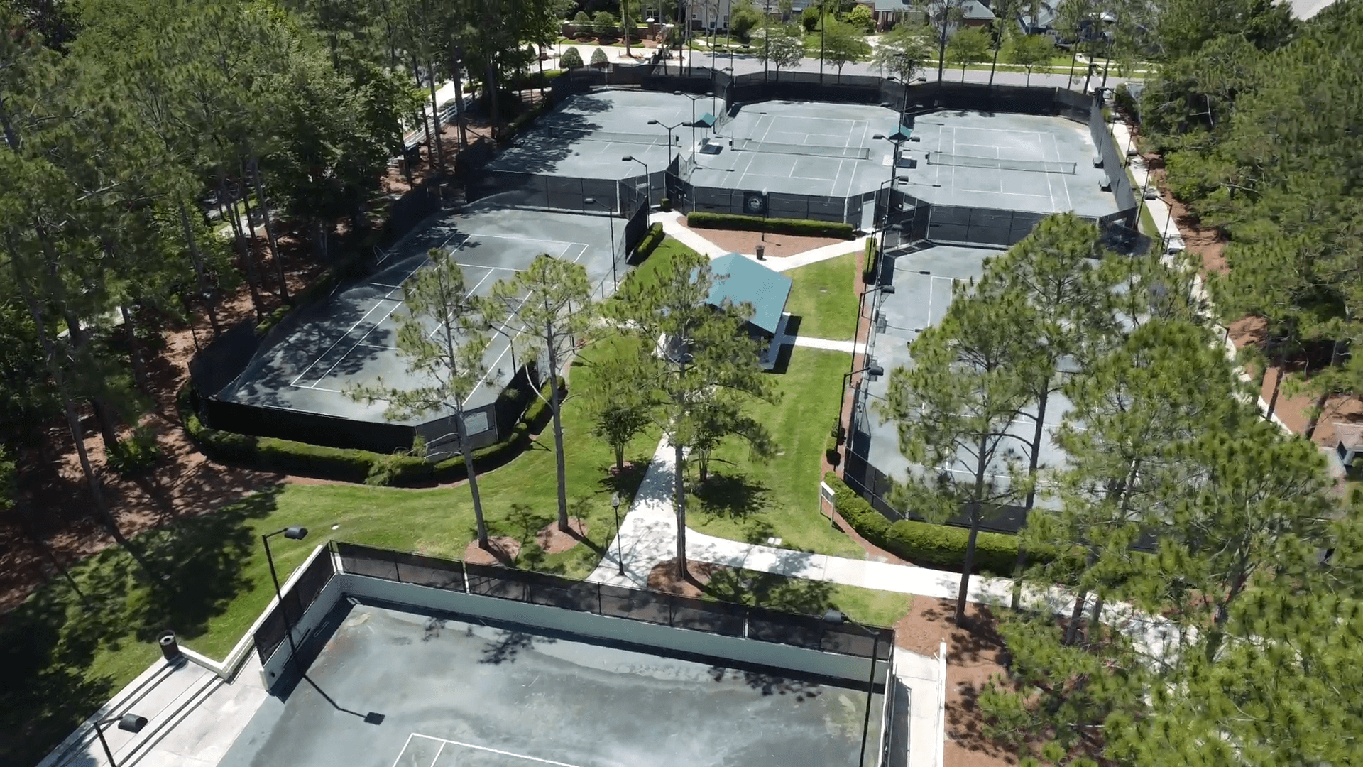 Tennis Courts - Fleming Island Plantation Amenities